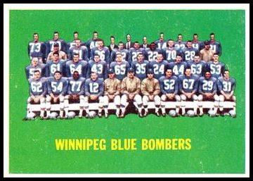 87 Winnipeg Blue Bombers